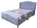 BASE CAMA DOBLE CON ESPALDAR