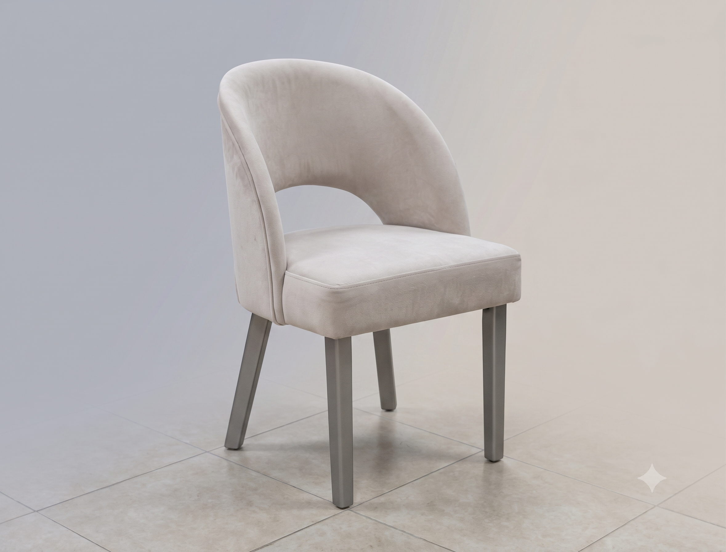 Comedor  Cuadrado con Cubierta Blanca de Alto Brillo (4 Puestos)